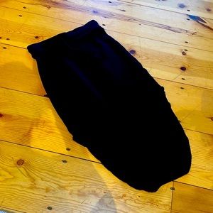 Frank and Eileen Donegal Triple Fleece Skirt in Navy